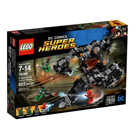 LEGO Super Heroes 76086 Atak Knightcrawlera w tunelu DC